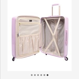 Jessica simpson rose gold luggage Clearance